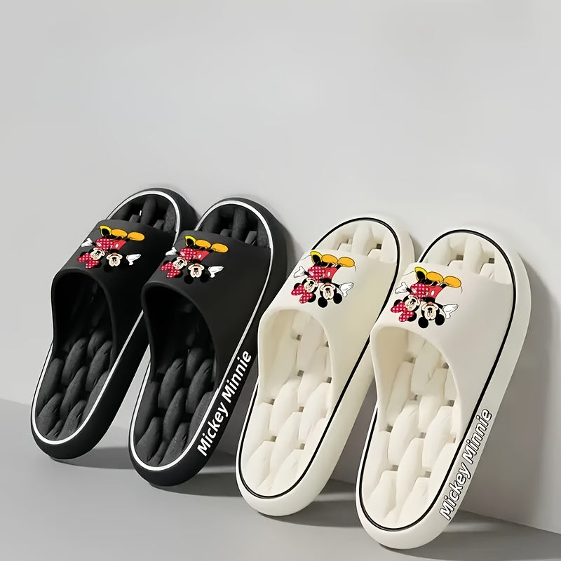 Women's EVA Slippers Ventilated Indoor Outdoor Casual Shoes Black Pink