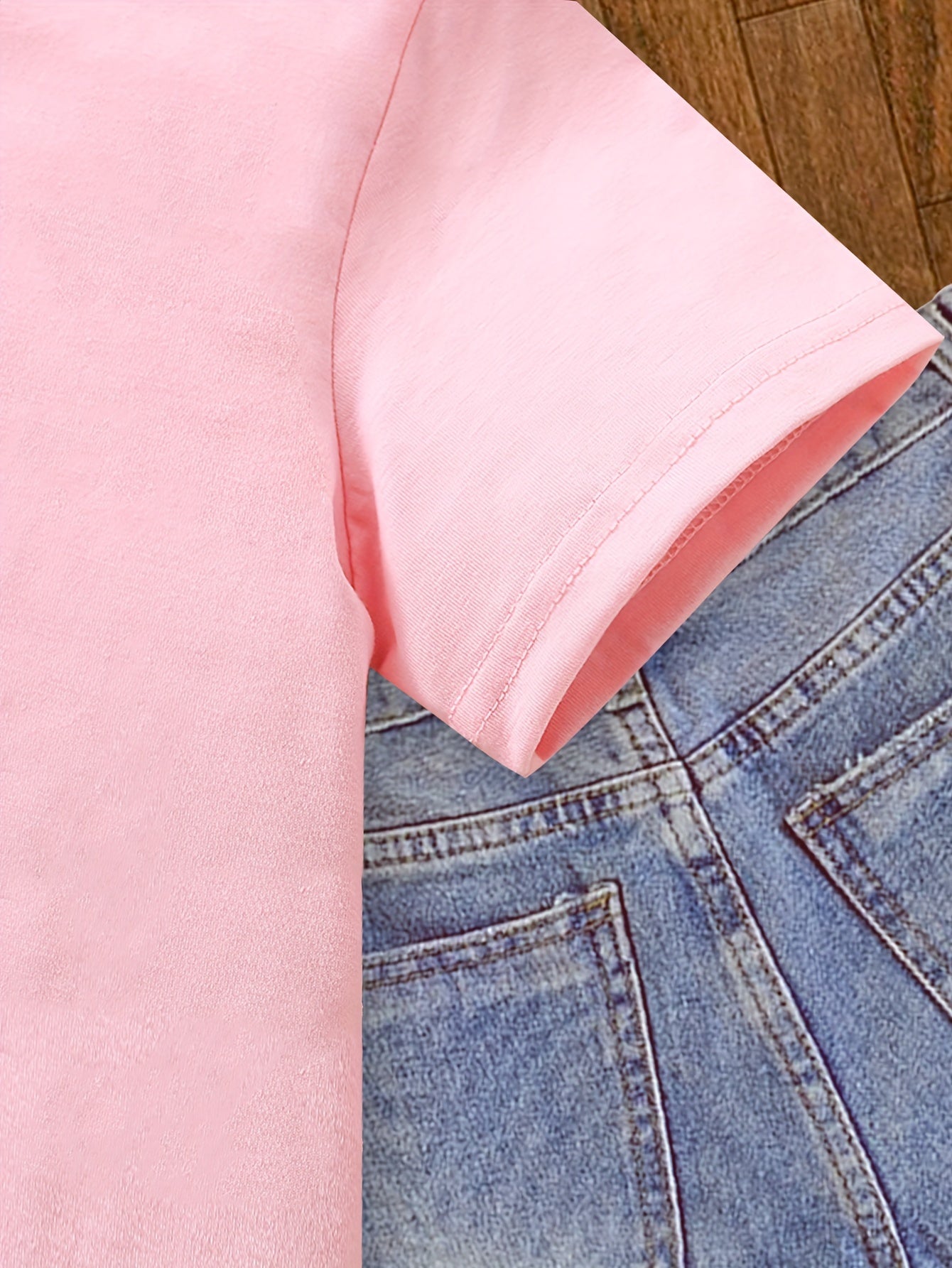 Girls Summer Knit T-Shirts with Animal Prints, Round Neck, Elastic, Unisex Fit for Ages 8-14