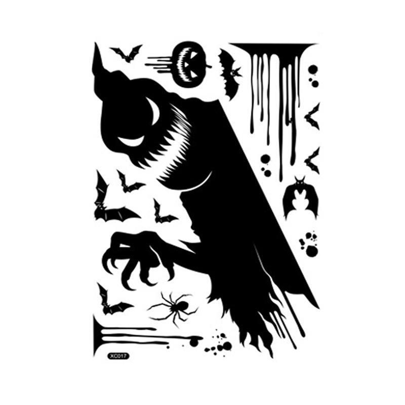Halloween Monster Window Clings No Electricity Required Party Decor