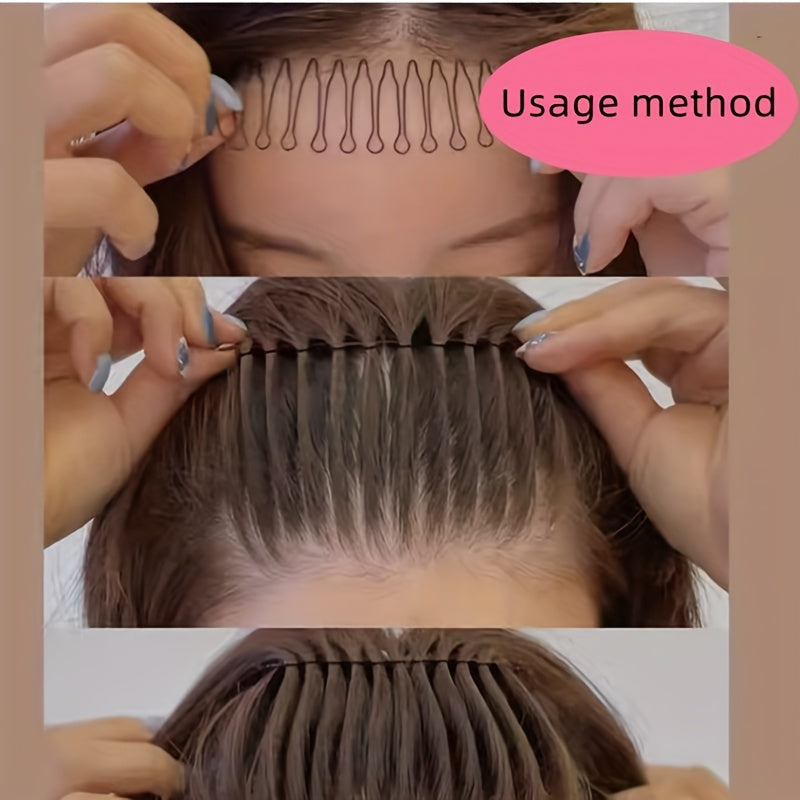 Uniseks soch ignalari 1/2/3/4/5 dona U-shakl ko‘rinmas sochni ushlab turuvchi styling asbobi