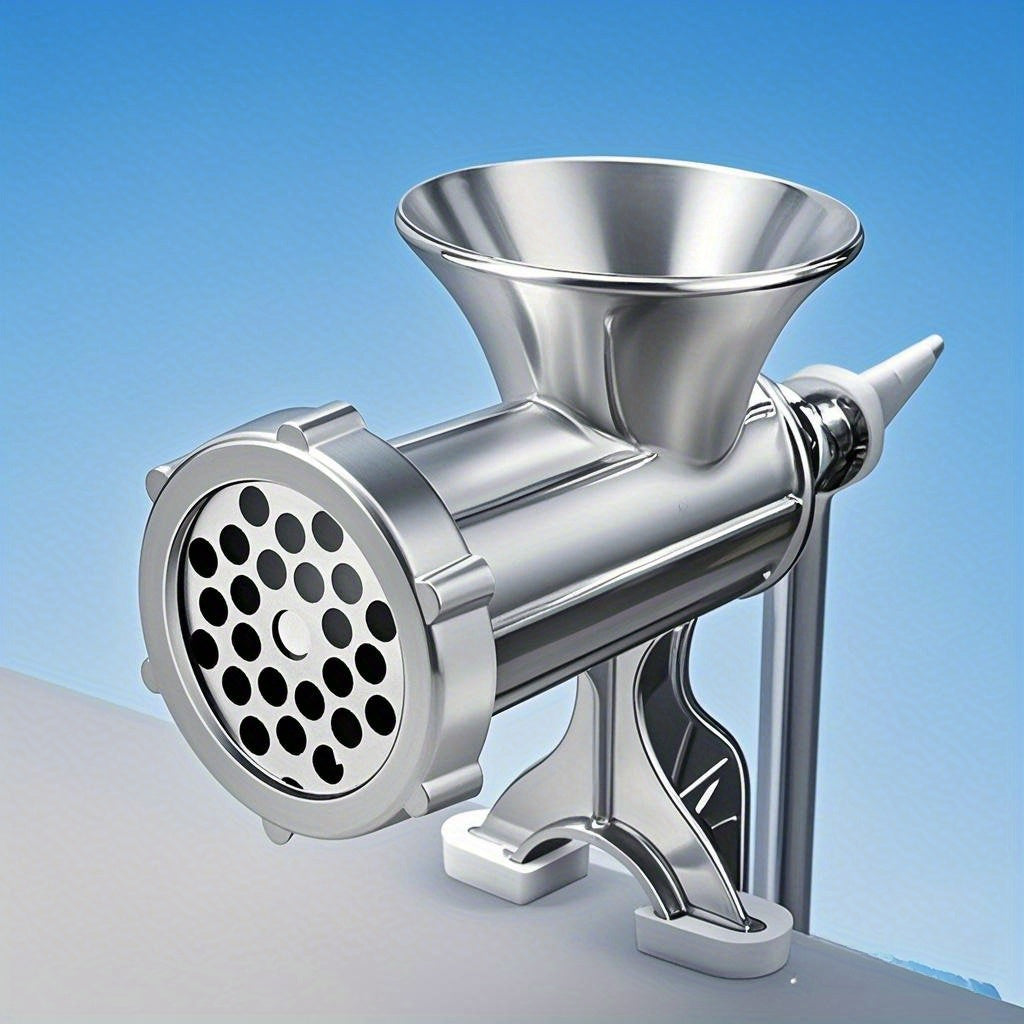 Stainless Steel qo'lda go'sht maydalagich go'sht, sabzavot va ziravorlar uchun