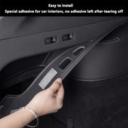 Protectores laterales del maletero trasero para Tesla Model Y, protectores de esquina de cuero sintético