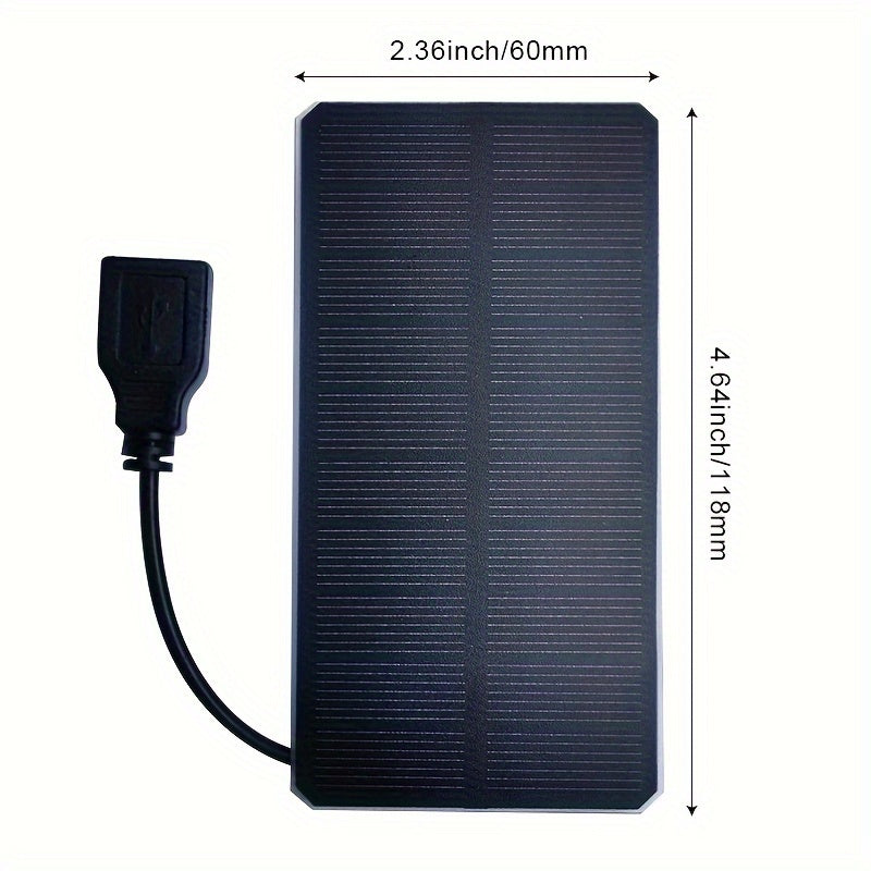 Portable 20W Solar Panel with USB Flexible Outdoor Camping Battery Charger