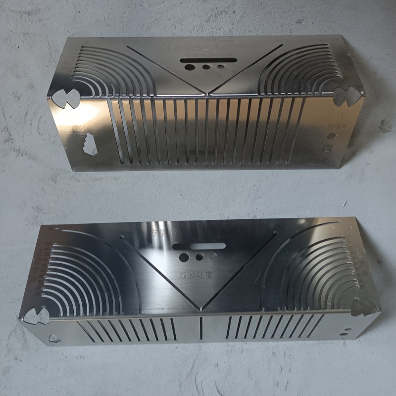 Stainless Steel Scriber with Adjustable 90 Degree Angle and Radius Marking Tool for Metalworking and Architectural Use