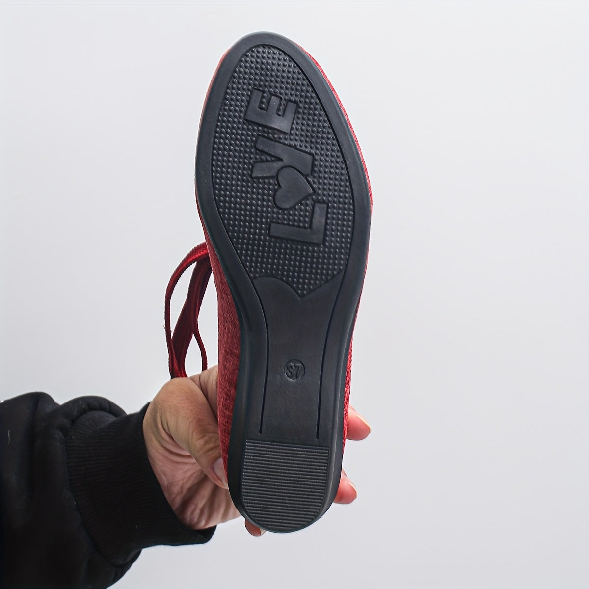 Women's Mary Jane Flats Solid Color Fabric Pointed Toe Slip-Resistant Shoes