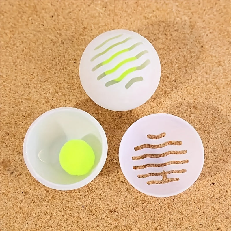 6pcs Air Freshener Balls Plastic Hollow Design Odor Eliminator for Shoes Car Home