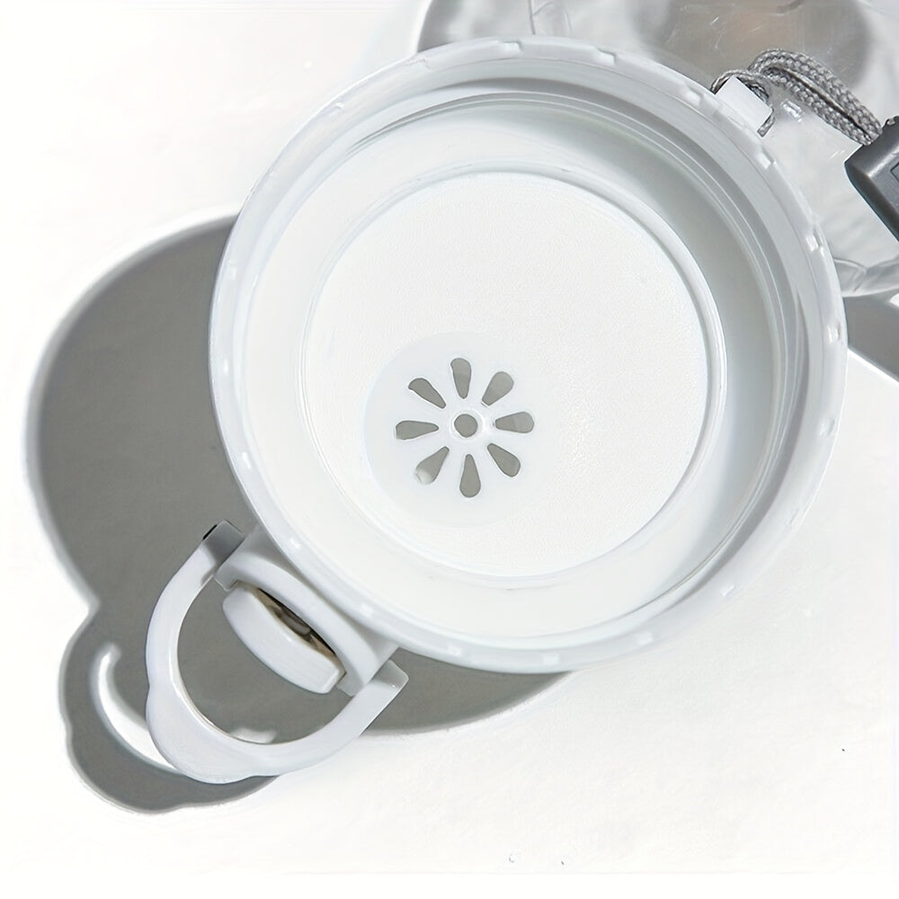 Water Bottle 780ml Leakproof Clear for Gym Travel