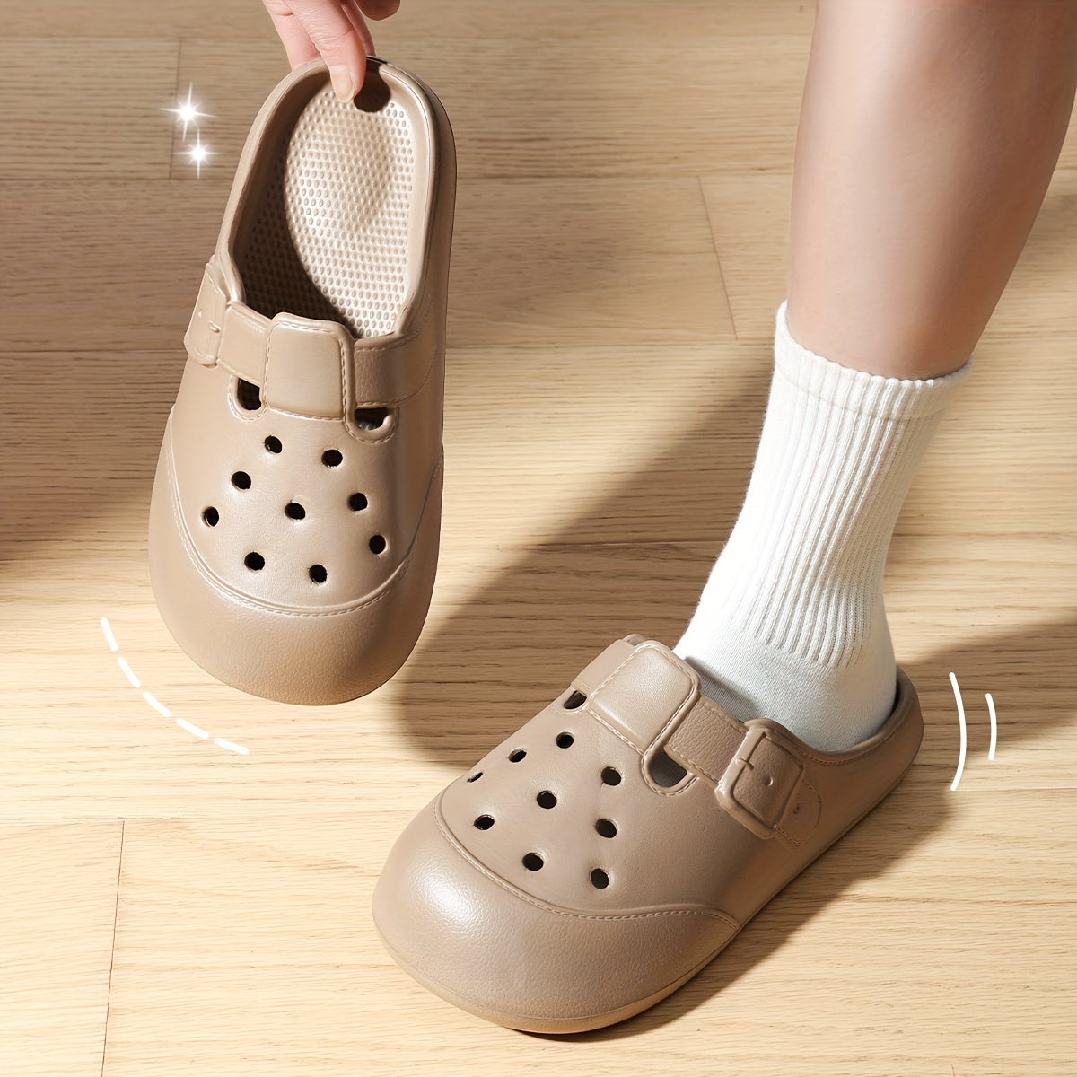 Women's Solid Color Casual Flat Shoes for Spring Summer Indoor Outdoor