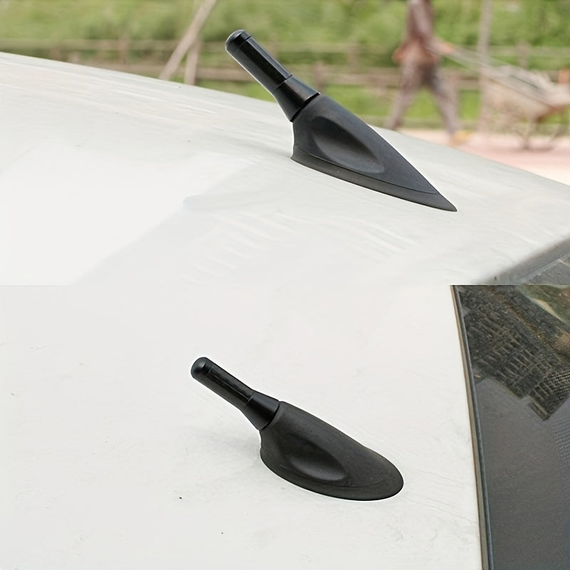 Universal Carbon Fiber Short Antenna 3.51cm Durable Metal Replacement