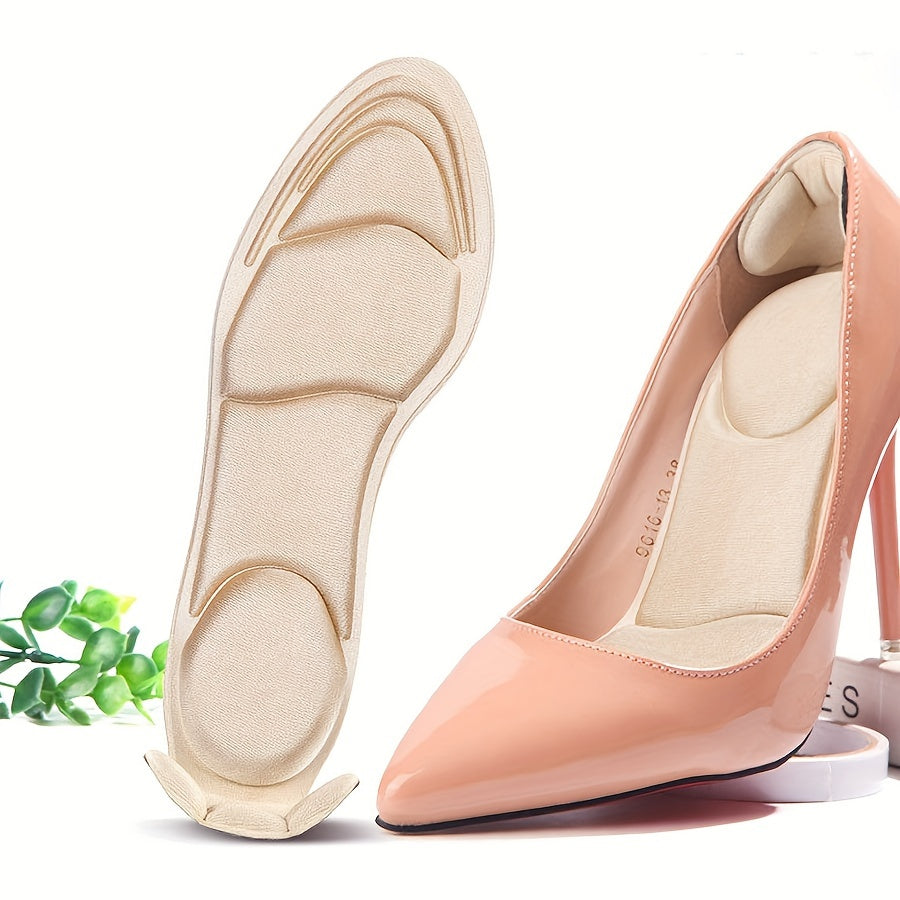 Women's 2-in-1 Breathable Memory Foam Insoles for High Heels and Boots