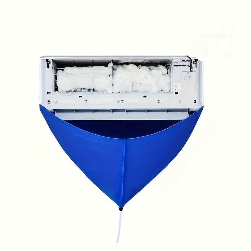 Kit de limpieza de aire acondicionado de tres piezas para unidades empotradas en la pared con herramienta de bolsa de agua