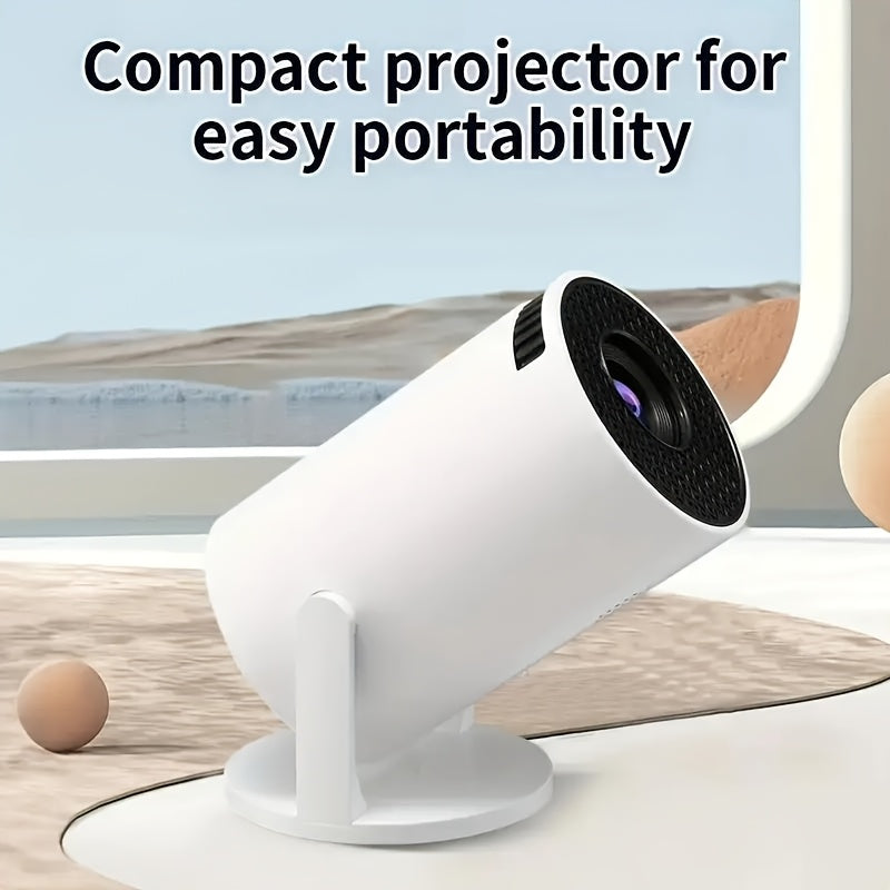 Mini proyector portátil 1080P con soporte para imagen 3D vívida compacto para hogar y oficina