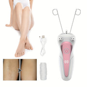 Electric Facial Hair Removal Machine for Women Rechargeable USB Shaver