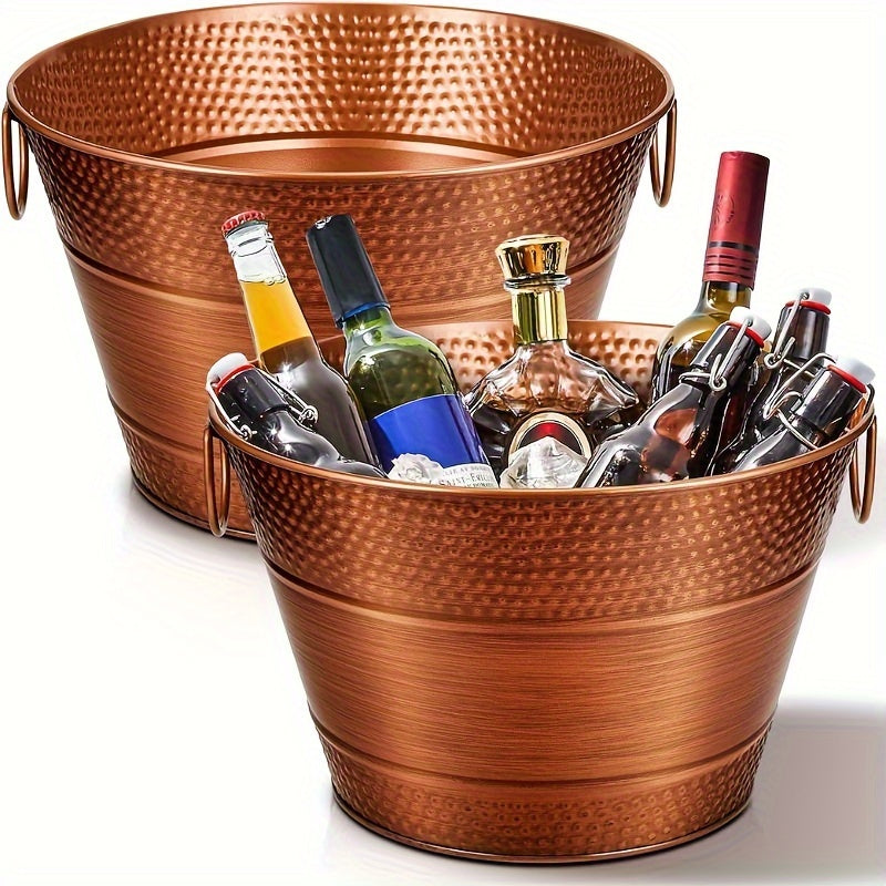 14.8 Quart Stainless Steel Insulated Beverage Tub for Parties and Oktoberfest