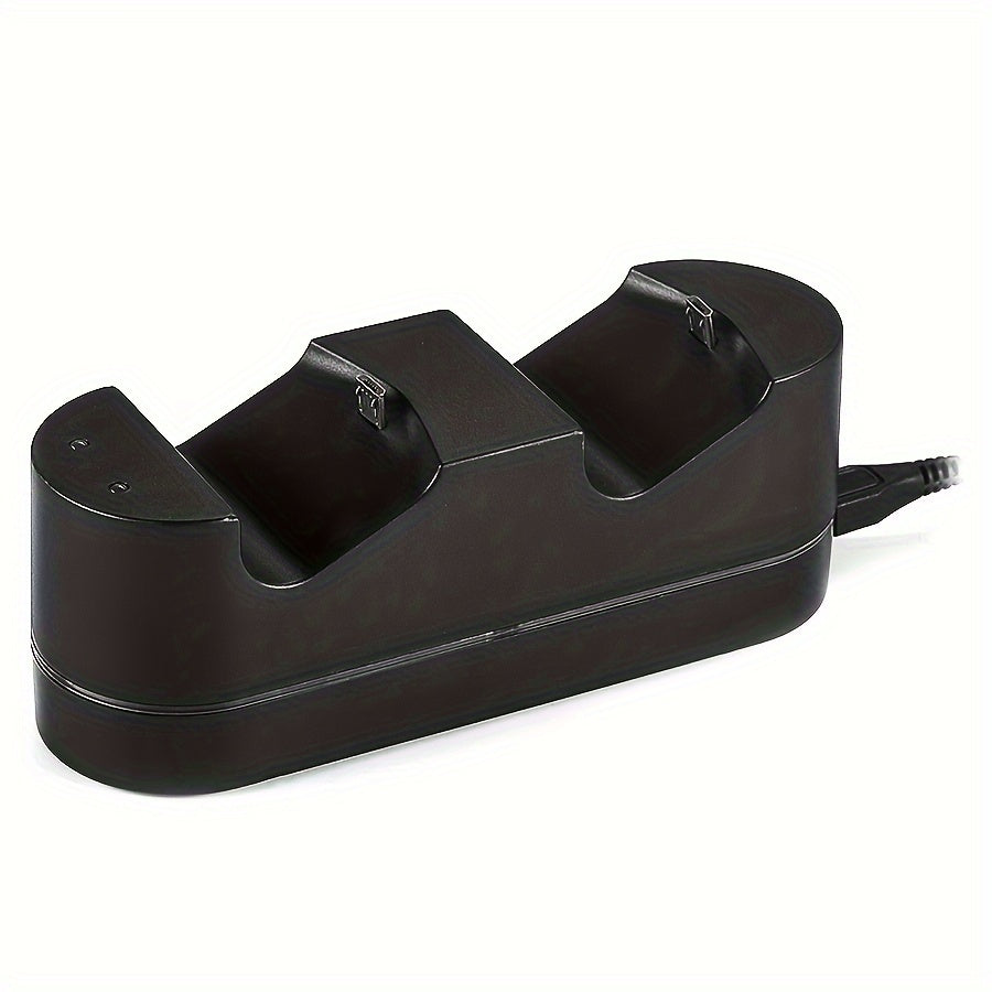 Soporte de carga para doble mando PS4 con luz indicadora para modelos Slim y Pro