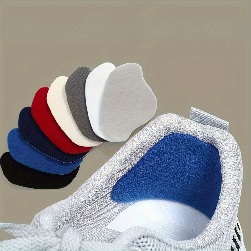Unisex Plush Shoe Heel Grips 4 Pack Breathable Cushion Pads for Sneakers