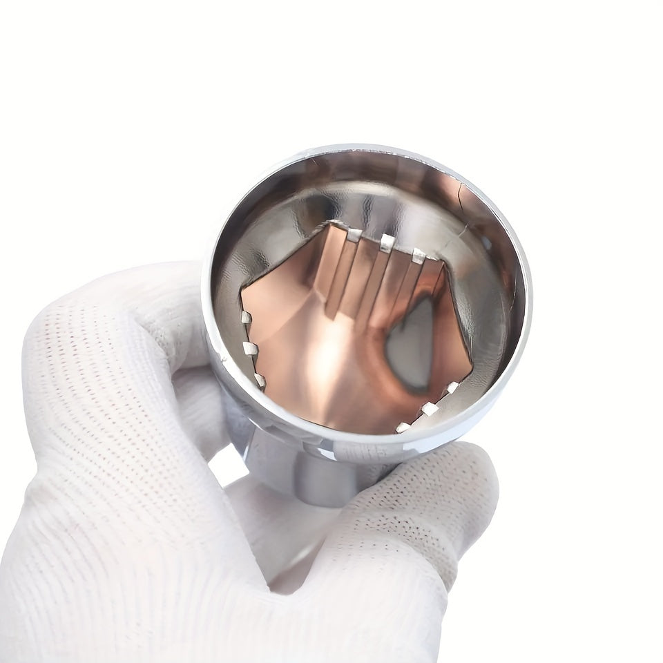 Chrome 33mm Lug Nut Covers Bullet Style Pack of 20 for Semi Trucks