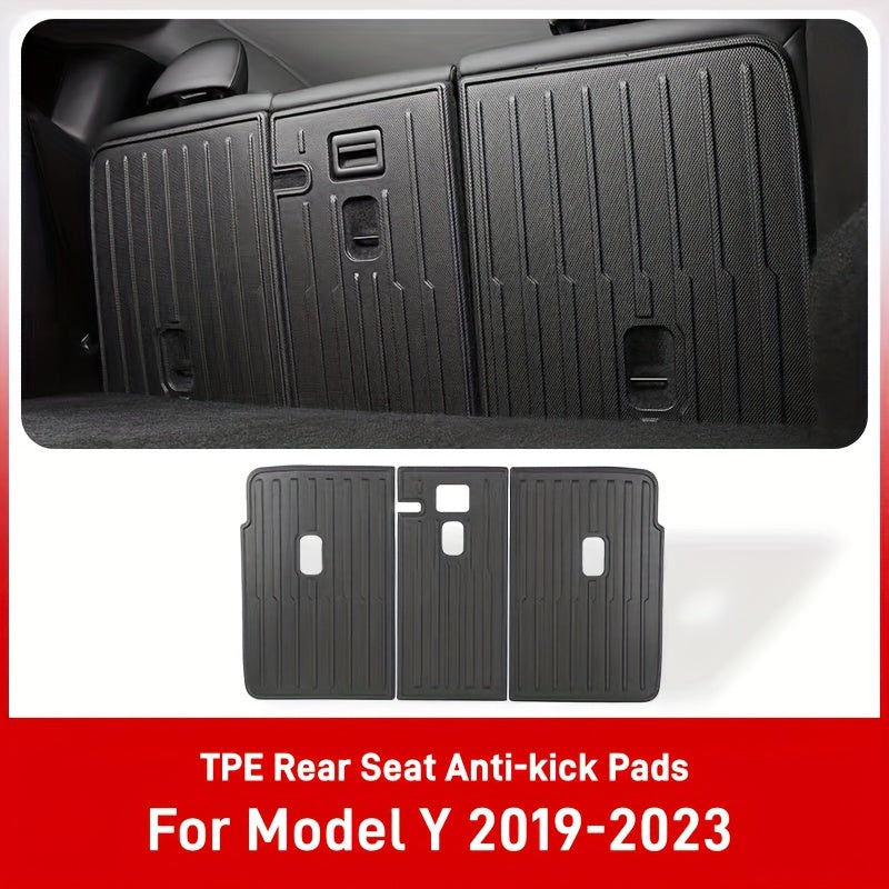 All-Weather TPE Car Rear Seat Back Protector for Second Row