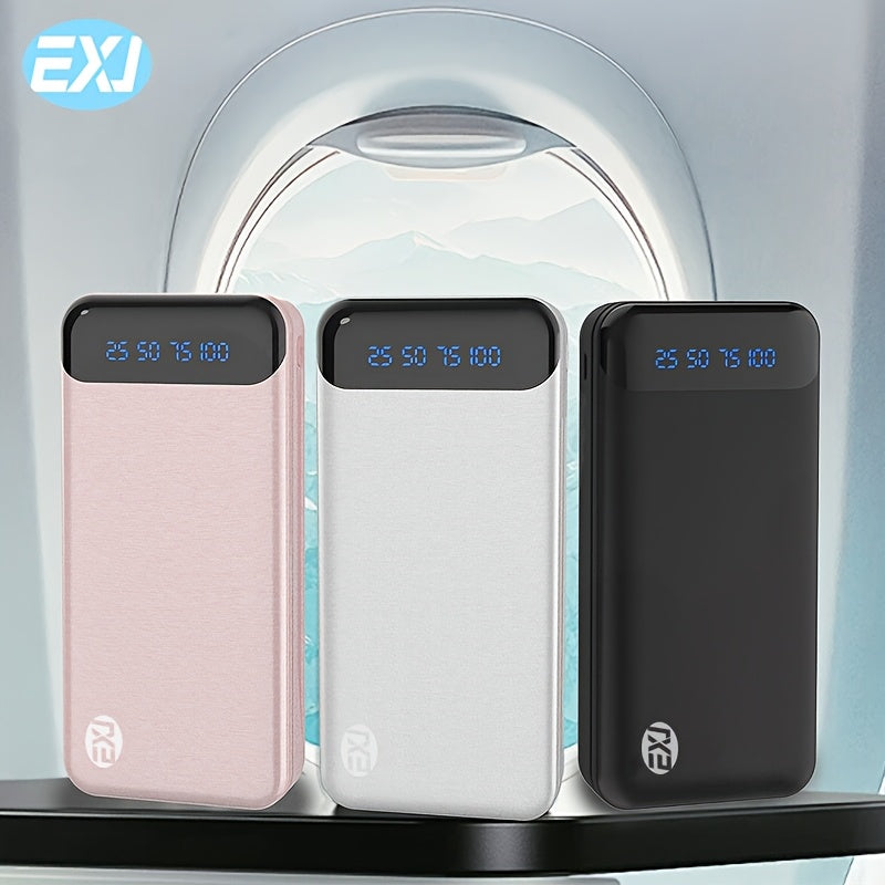 Large Capacity Portable Power Bank 20000mAh Dual USB Output Compatible with Android iPhone