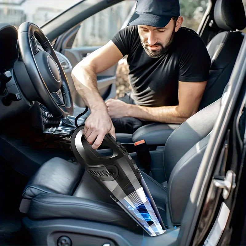 12V Handheld Vacuum Cleaner with 8000PA Strong Suction Wet Dry Portable Car Home Pet Dust Buster