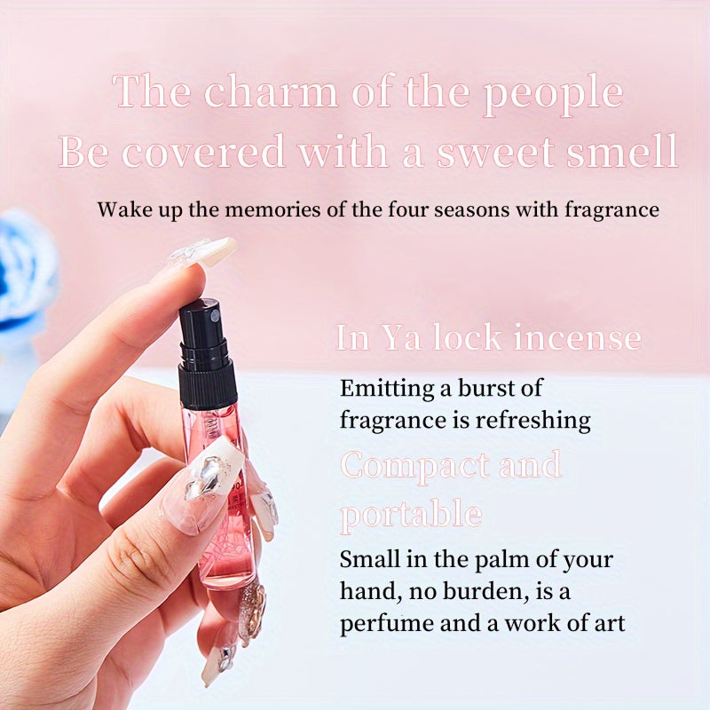 Women's Perfume Gift Set 5 Pieces 5ml Floral Long-Lasting Travel Pocket