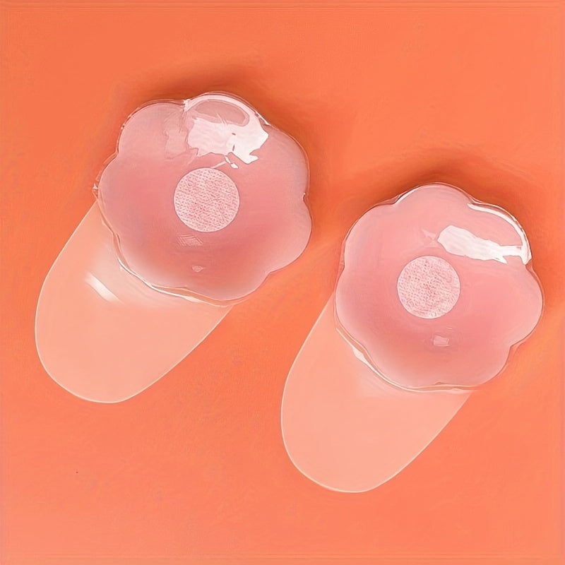 Silicone Nipple Covers for Women Strapless Self-Adhesive Invisible Breast Pasties