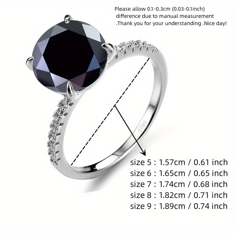 Set of 4 Moissanite Earrings 1ct Each Sterling Silver with Ring and Necklace in Multiple Colors