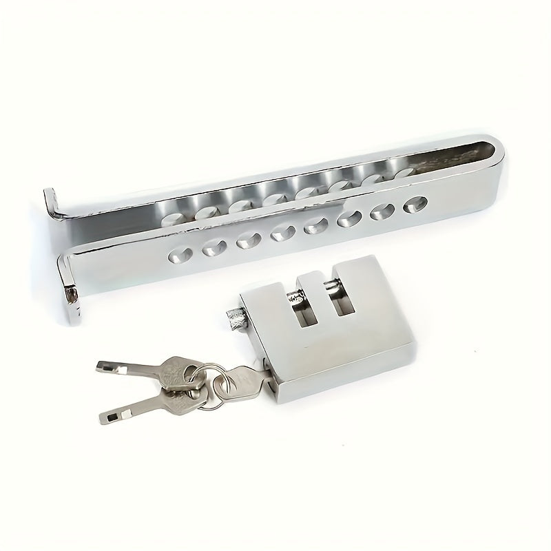 Universal Stainless Steel Car Brake Clutch Lock Security Tool with 3 Keys