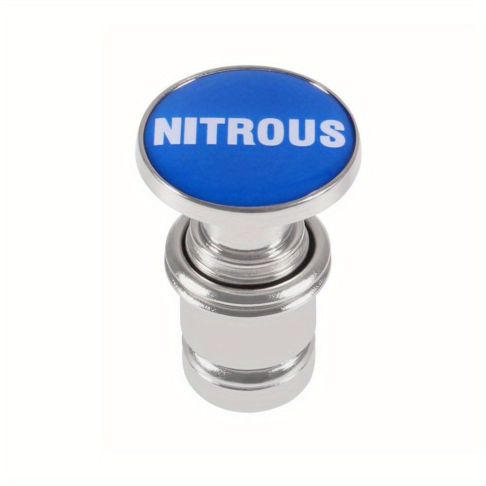 Car Interior Aluminum Dustproof Plug Button 12V Fire Missile Eject Panic Kit