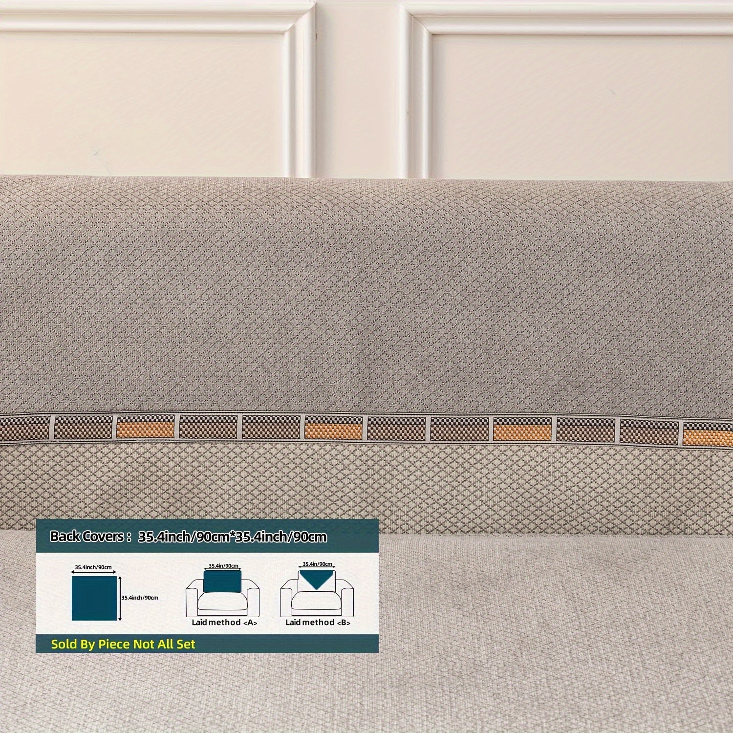 Bohemian Diamond Chenille Sofa Cover Pet-Friendly Non-Slip Protector for Home Decor