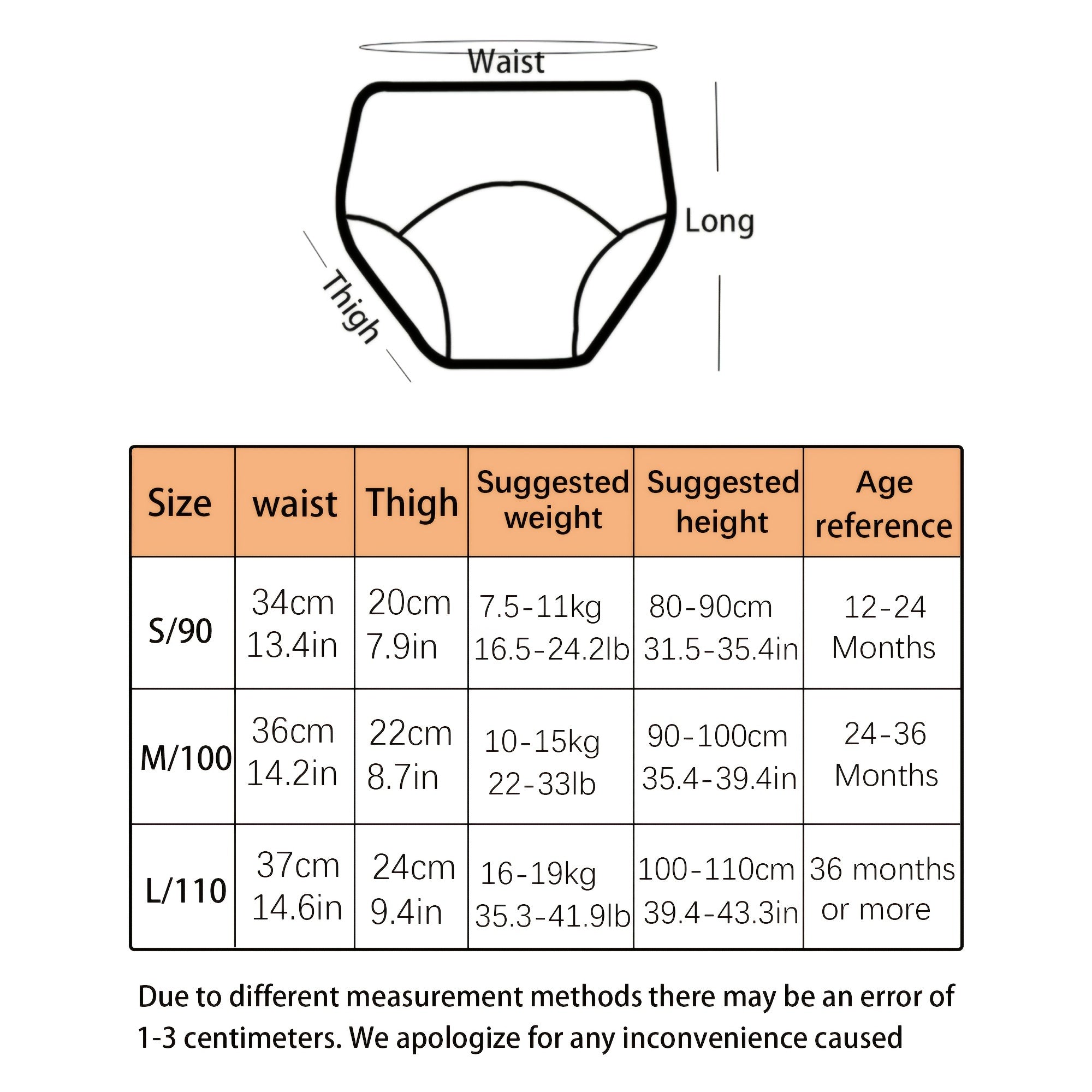 Комплект из 2 тренировочных штанов для приучения к горшку, многоразовое высокое нижнее белье, изготовлено из трикотажной ткани, доступно в размерах S-L для взрослых - многоцветное