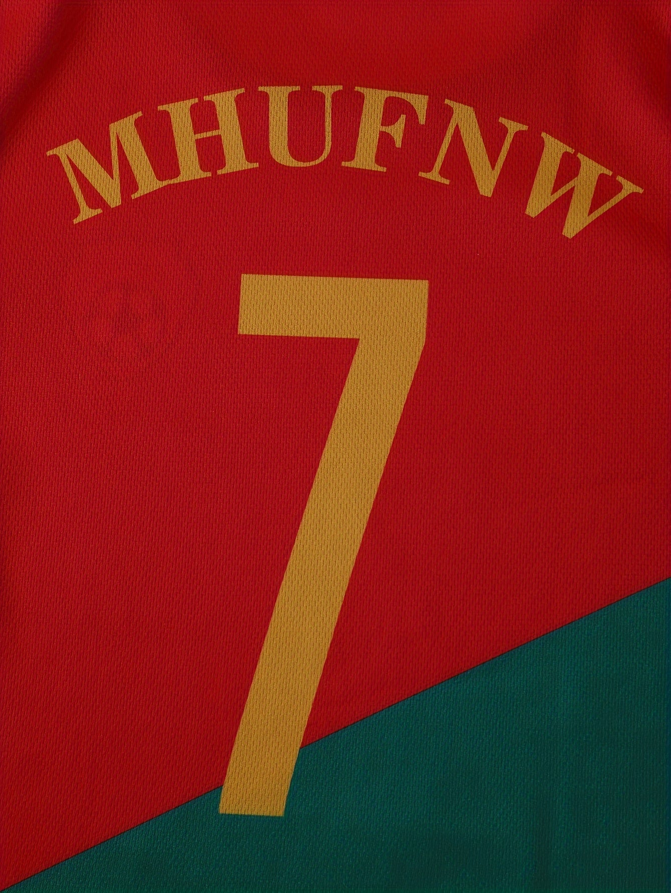 Kids' Soccer Jersey and Shorts Set for Boys and Girls in Red Green White Polyester Casual Spring Summer