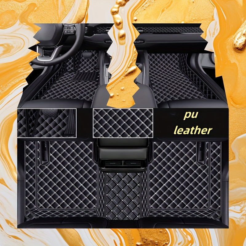 Universal sun'iy charm avtomobil pol pozishkalari suv o'tkazmaydigan chang o'tkazmaydigan bardoshli