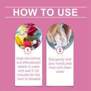 Bioenzyme kir yuvish tabletkalari 20 ta, dog'larni olib tashlash, aromatsiz, qoldiqsiz