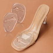 Women's Silicone Slip-Resistant High Heel Shoe Pads with Soft Insoles