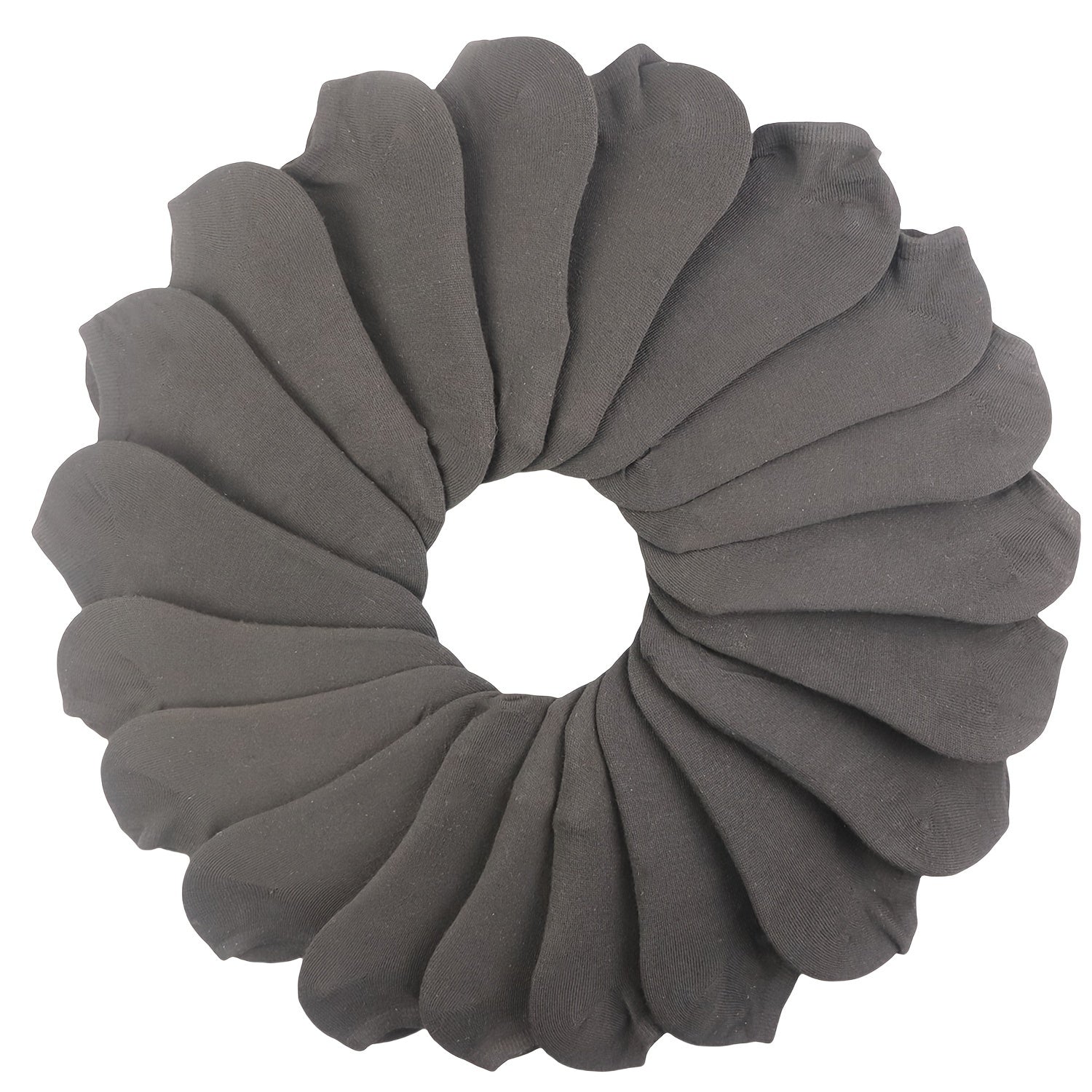 Women’s Ankle Socks 20 Pairs Lightweight Breathable Cotton-Polyester Geometric