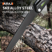 Metal Pruning Saw for Woodworking and Tree Cutting with SK9 Alloy Steel Blade Folding Design Bare Tool