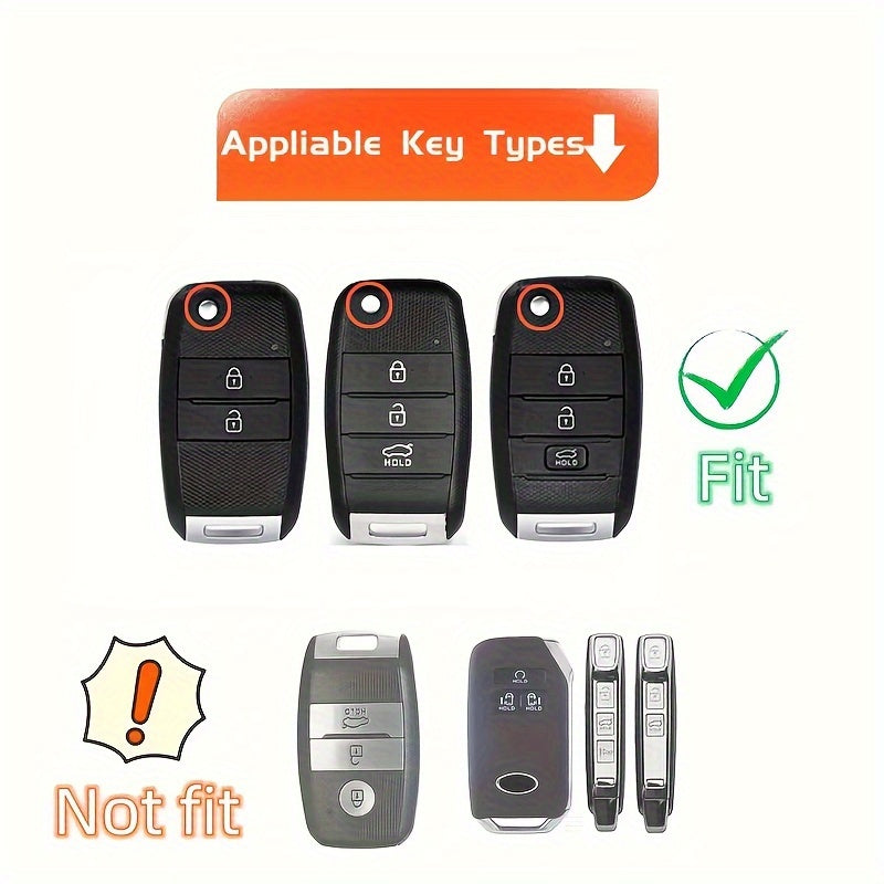 Universal TPU Cover for Remote Key Case Dustproof Waterproof