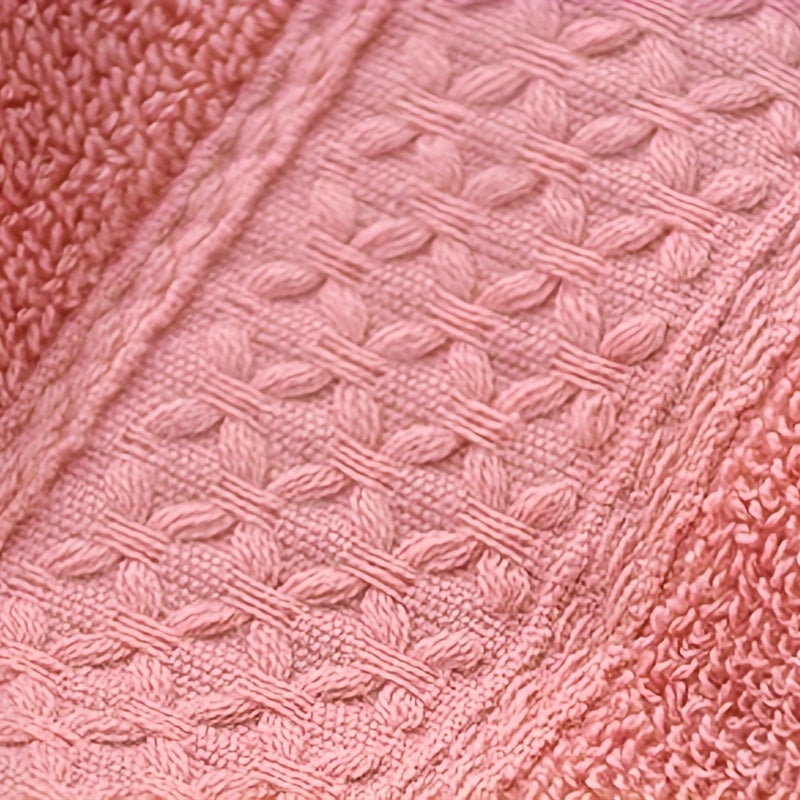 6-Piece Cotton Towel Set Absorbent Quick-Drying Soft Bathroom Towels