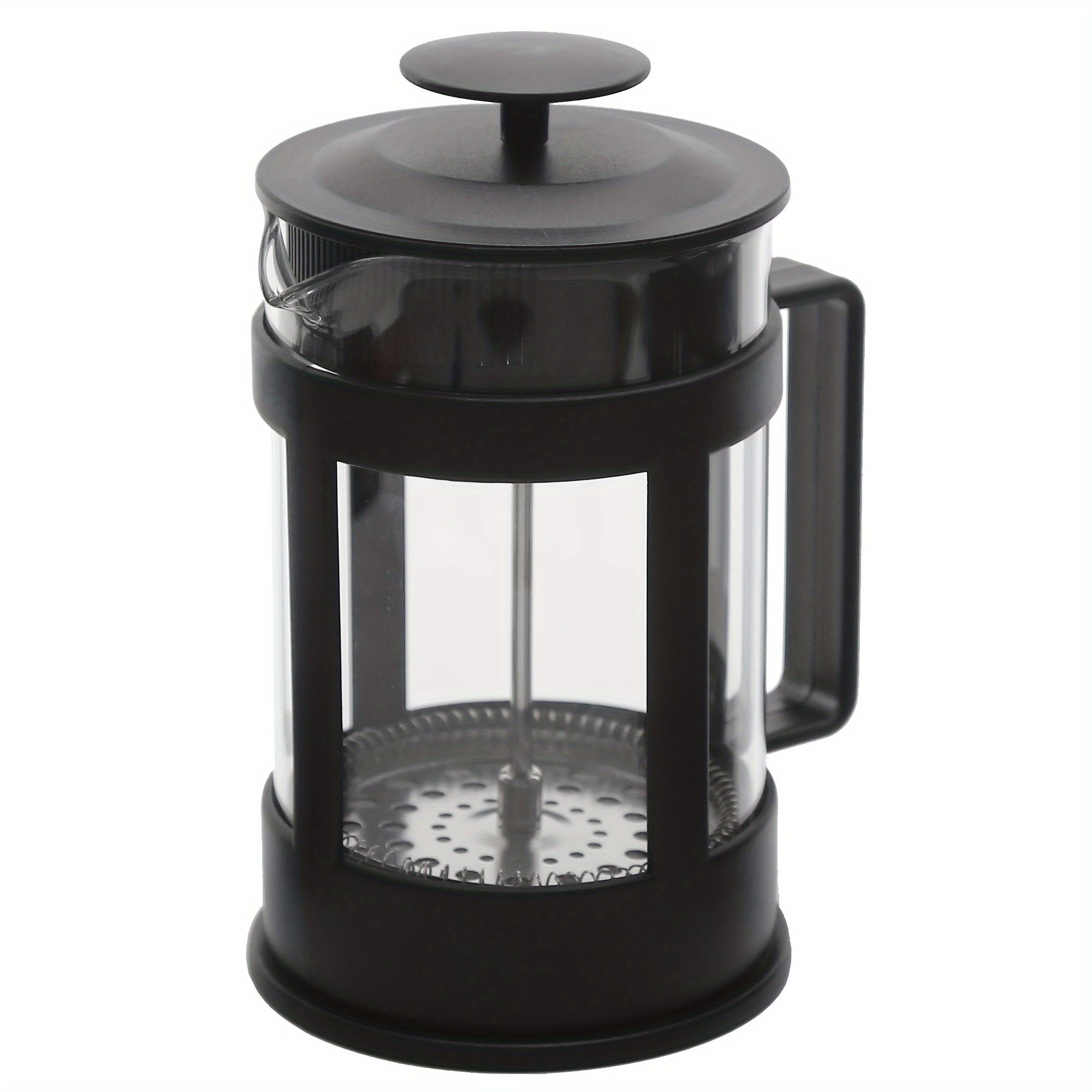 Disposable 600ml 1000ml French Press Coffee Tea Maker Borosilicate Heat-Resistant Glass