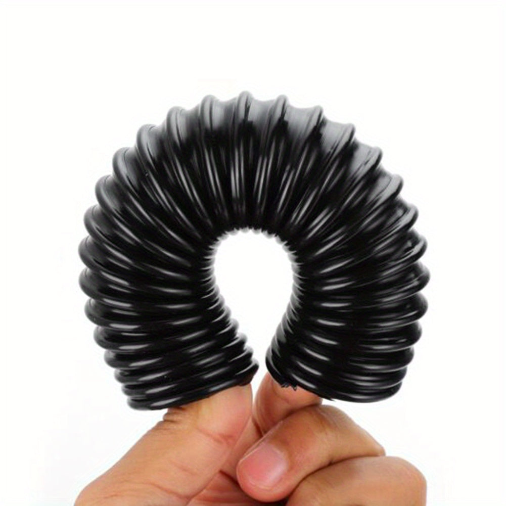 Гибкий черный пластиковый шланг для пылесоса для ремонта дома и офиса