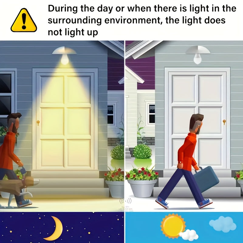 Human Body Sensing LED Light Bulb with Infrared Sensor for Indoor Ceiling Lighting