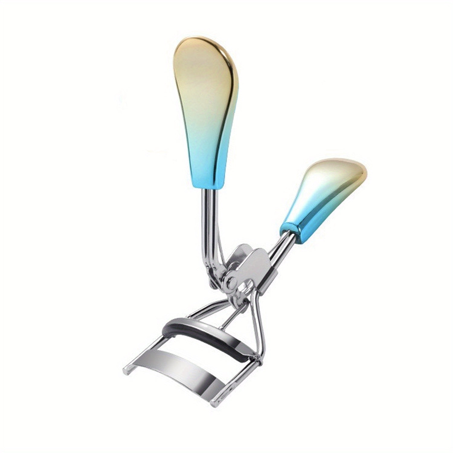 Women Stainless Steel Eyelash Curler Natural Lift Long-Lasting Makeup Tool