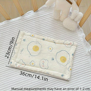 Yuvilishi mumkin bo'lgan Yumshoq Yostiq - Qiziqarli Hayvon Printi bilan - Yil davomida Bolalar va O'smirlar uchun Havo O'tkazuvchi Dizayn