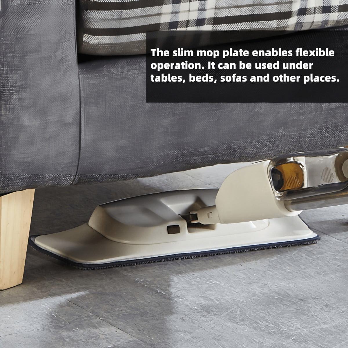 4-in-1 Handheld Spray Mop for Wet and Dry Floor Cleaning in Bedroom Bathroom Living Room