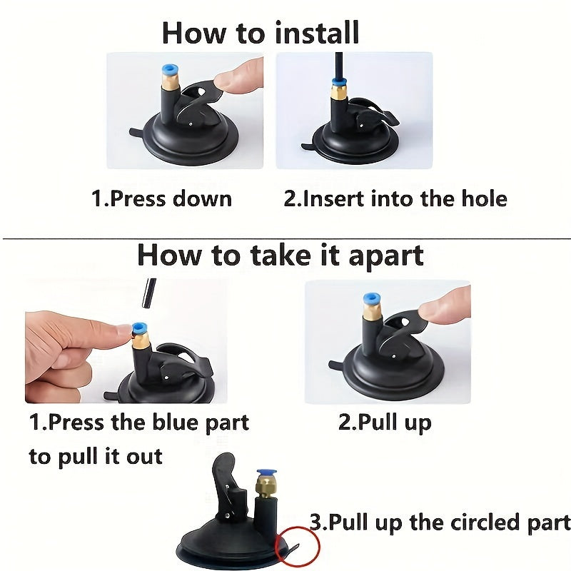 Interactive Cat Teaser Wand Toy with Steel Wire Detachable Feather and Suction Cup Base