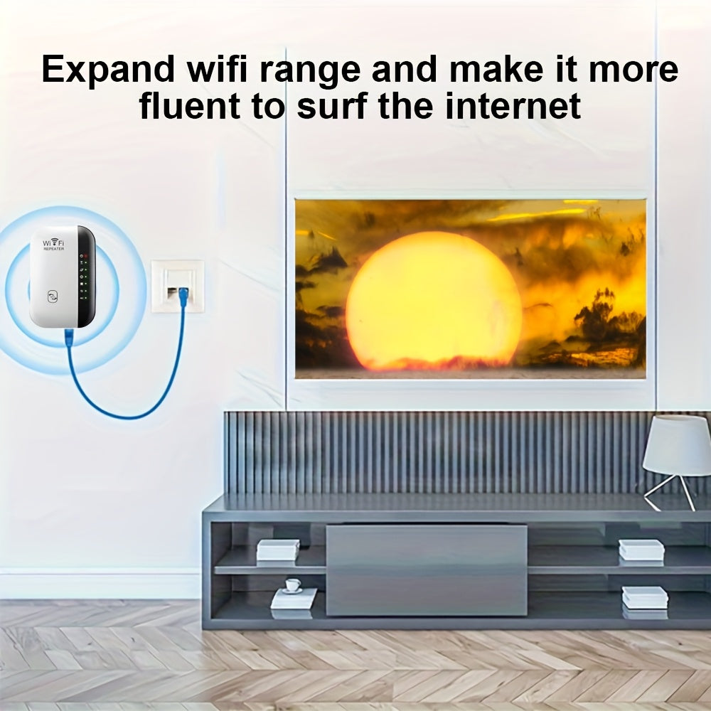 300Мбит/с Двухдиапазонный Wi-Fi повторитель маршрутизатор усилитель сигнала для больших домов