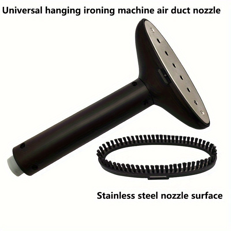 Steam dazmol uchun aksessuar to'plami uyda foydalanish uchun anti-qizdirish tutqichi, havo yo'riq quvuri va nozldan iborat.