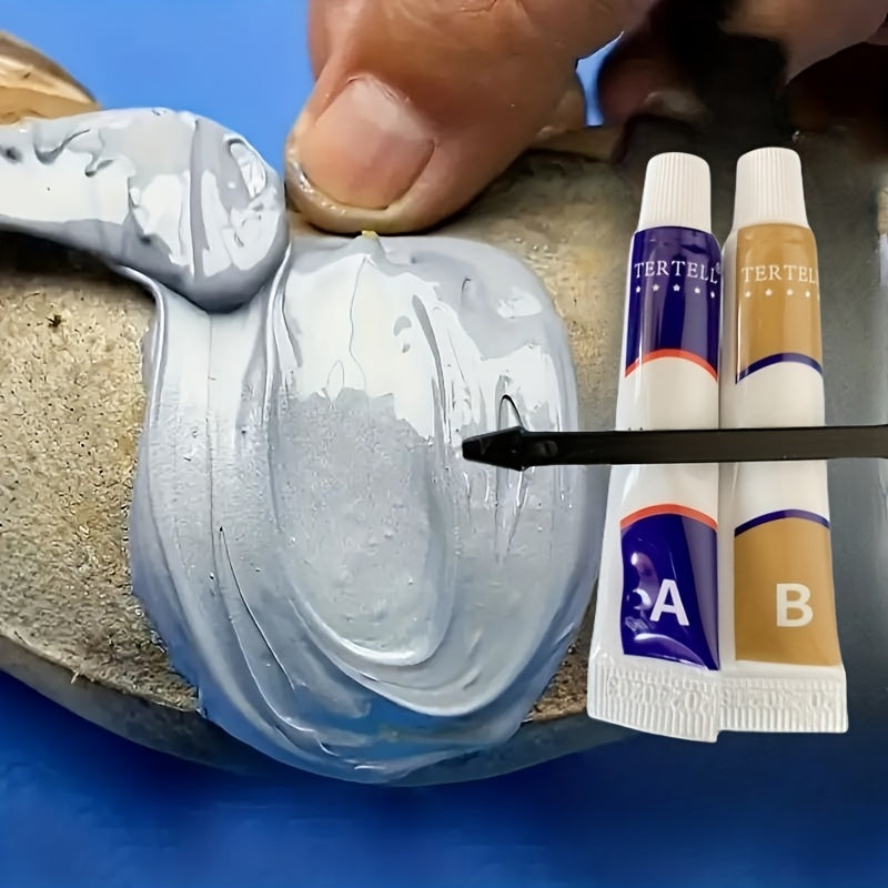 Metallni bog'lash uchun sehrli ta'mirlash yopishtiruvchi, issiq va sovuq payvandlash, toksik bo'lmagan va suv o'tkazmaydigan