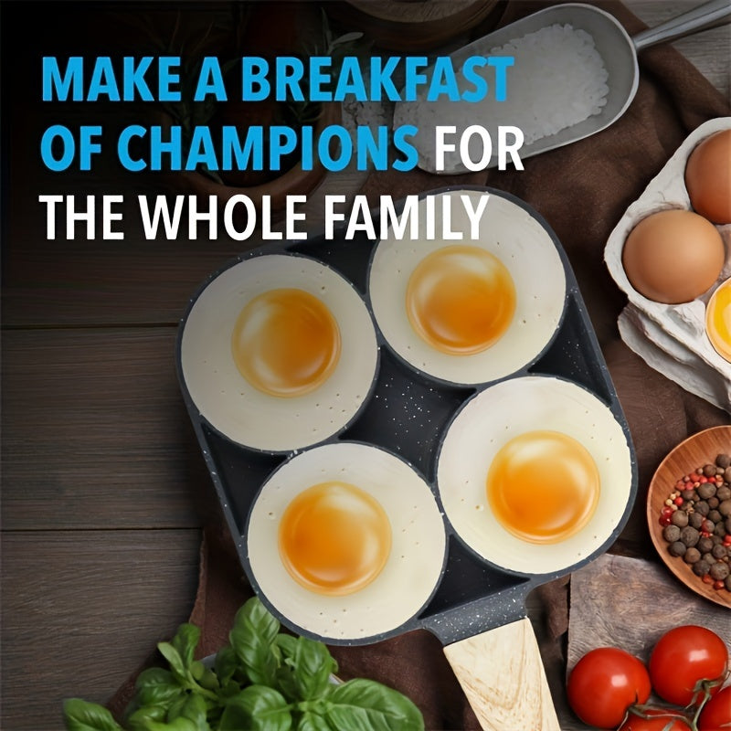 Ko'p funksiyali yopishqoq panjara, 4 bo'lakli - Dumpling, burger va nonushta taomlarini tayyorlash uchun ideal | Induksion plitalar bilan mos keladi